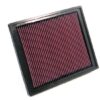 High-performance aftermarket air filter for a vehicle.