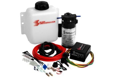 Water-methanol injection kit for performance engine tuning.